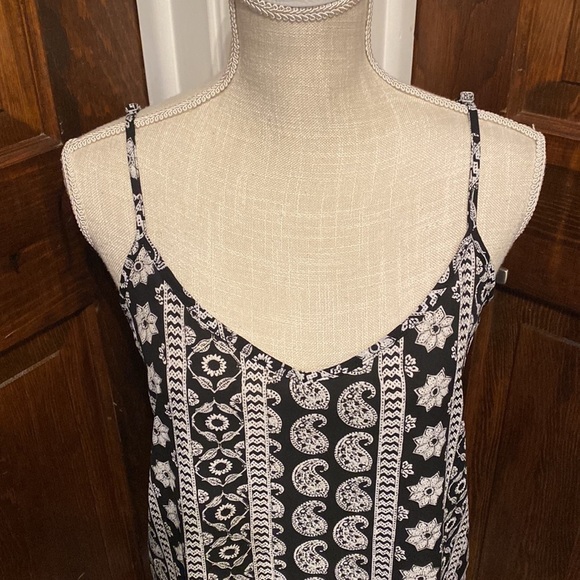 Hollister Mixed Patter Spaghetti Strap Tank Top - Picture 2 of 5